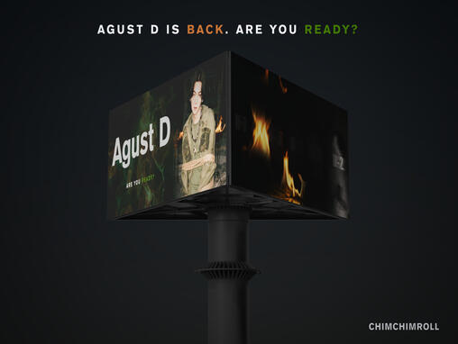 Agust D is back